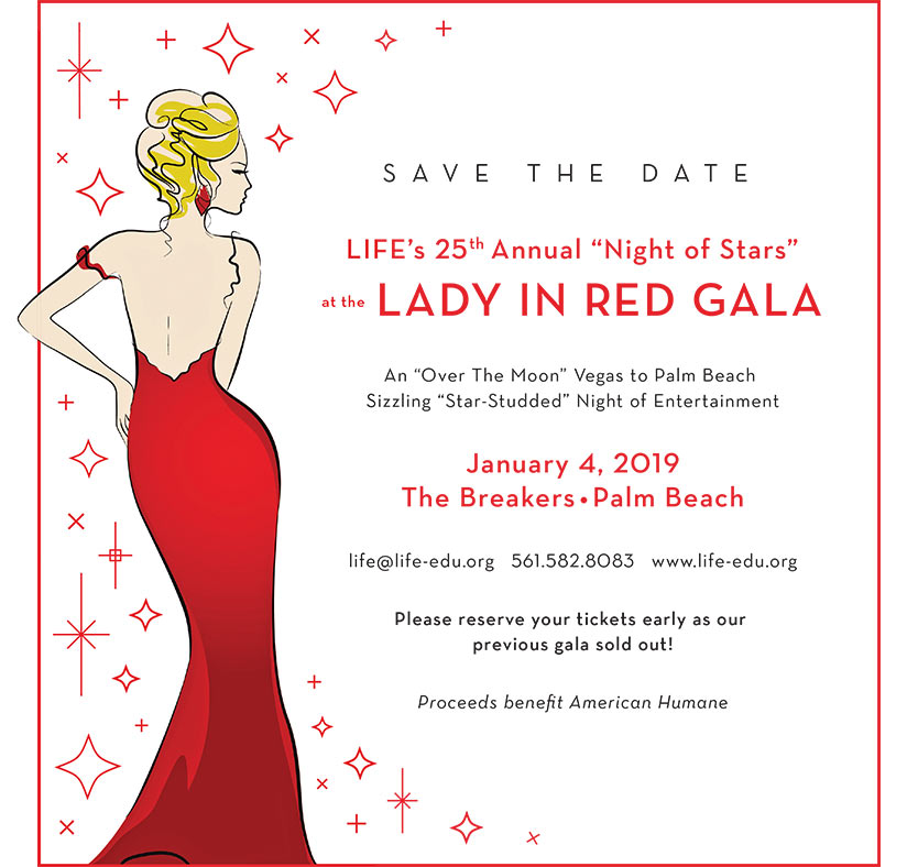 Lady In Red Gala LIFE