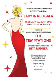 Lady in Red Gala Flyer