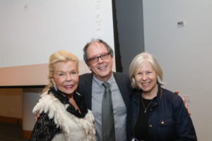 Lois Pope, Ric Burns and Bonnie Burns